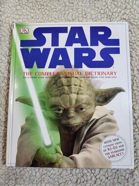 DK Star Wars The Complete Visual Dictionary Hardcover 2006 Illustrated Reference
